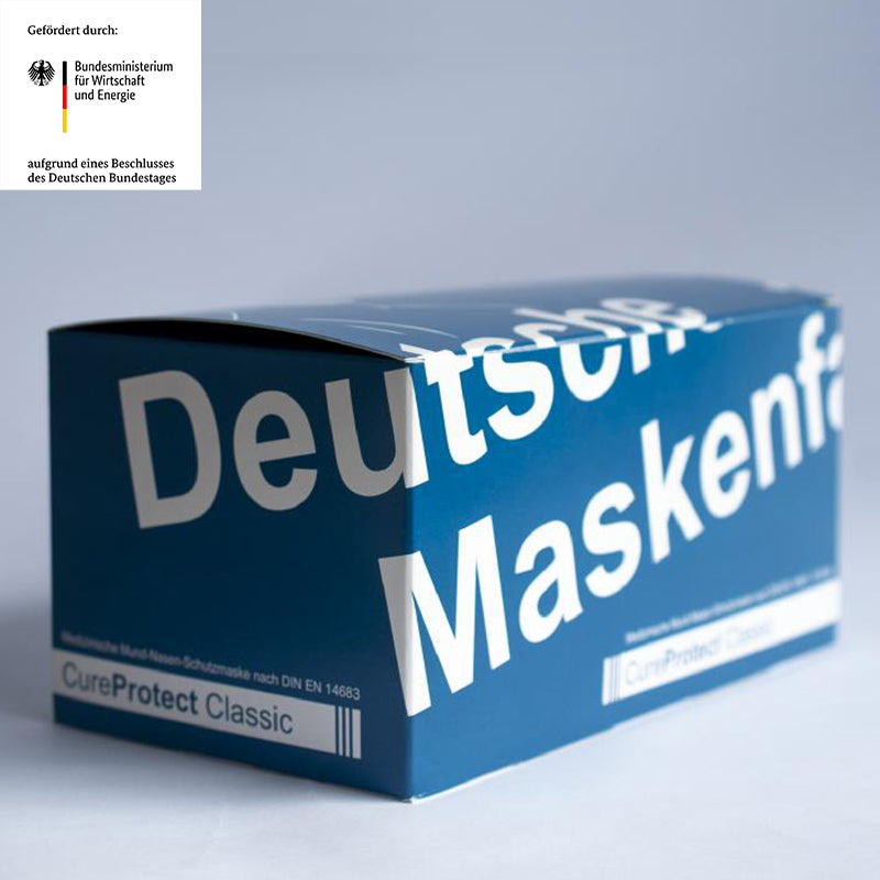 Medizinische OP-Maske CureProtect Classic - Typ IIR/DDD